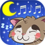 kitty lullaby music for kids android application logo